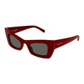 SAINT LAURENT Chic Women's Sunglasses with Grey Lens