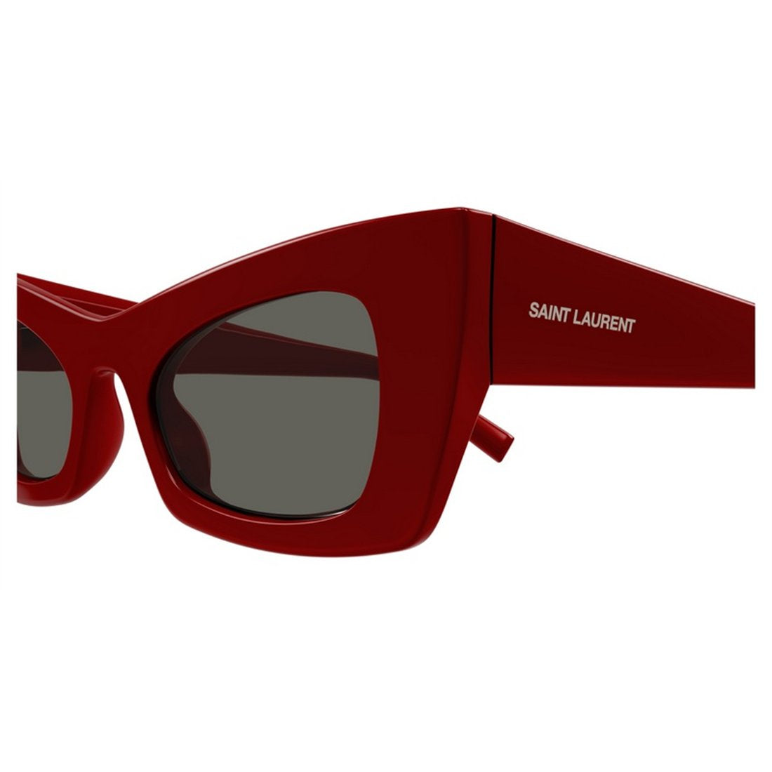 SAINT LAURENT Chic Women's Sunglasses with Grey Lens