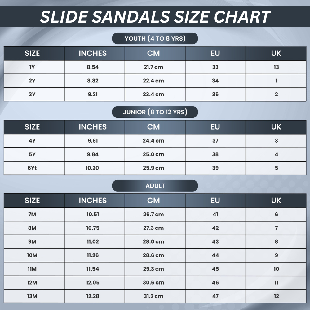 Vizari Youth Soccer Slide Sandals – White Vizari Sports