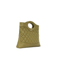 Chanel  Shiny Crumpled Calfskin Quilted Mini 31 Shopping Bag Banlieue91