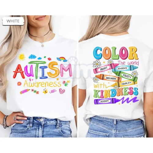 "SPED Teacher" 2-Sided Autism Awareness T-Shirt – Inclusive Educator Graphic Tee, Premium 100% Cotton Neurodiversity Top, Soft Lived-In Heavyweight Support Shirt, Made in USA Pasimax