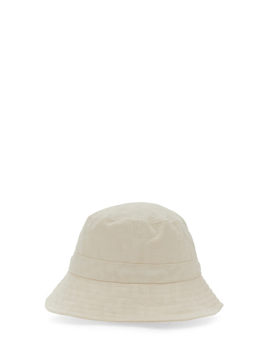 GCDS Monogram Bucket Hat with Adjustable Drawstring