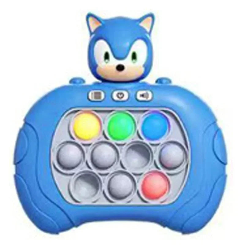 New Quick Push Pop It Game - Electronic Bubble Fidget Toy for Adults & Kids, Perfect Anti-Stress Gift with Box