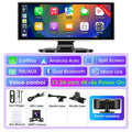 11.26 inch Dash Cam 4K Car DVR Wireless CarPlay & Android Auto GPS Navigation Video Recorder Dashboard Dual Lens WIFI FM AUX