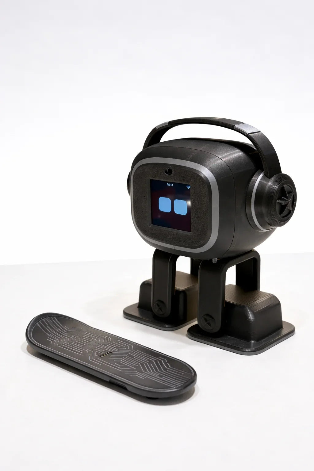 Miso Interactive AI Desktop Robot | EMO Smart Chat, Multilingual Companion, Dancing Mini Robot Charging Skateboard Fun Gift Toy FLIPSTYLEZLLC