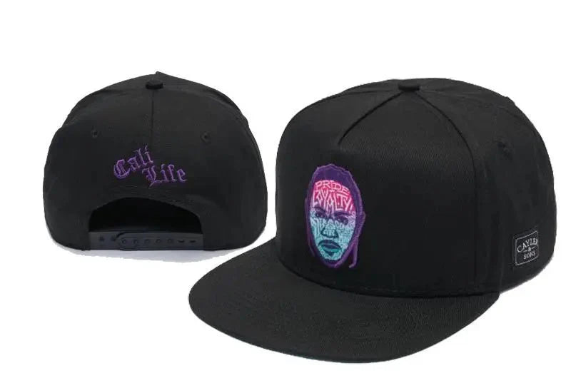 Classic Snapback Hat – Flat Bill Adjustable Baseball Cap FitiqueFit