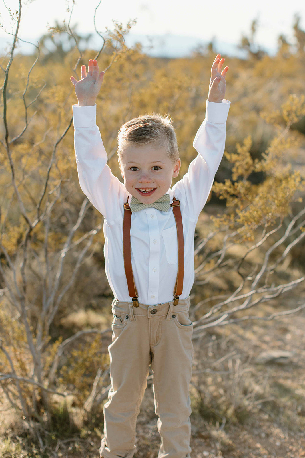 Sage - Boys Bow TIe
