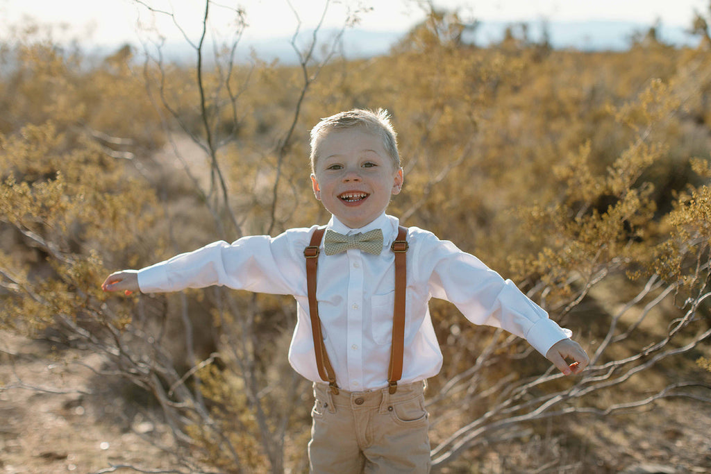 Sage - Boys Bow TIe Boon Ties