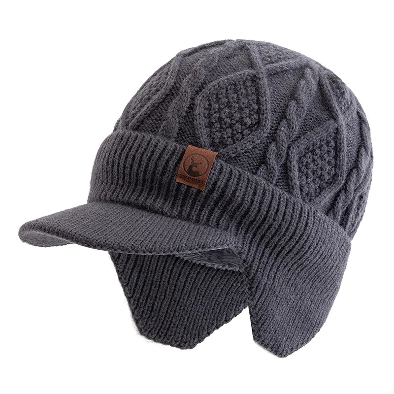 Unisex Winter Hat – Plush Fur-Lined Earflap Beanie FitiqueFit