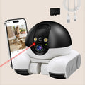 Indoor Security Camera 1080P Dual Lens, Mobile Robot with Wheels, Two-Way Audio, Remote-Controlled Bot with Night Vision, App-Controlled for Home Safety, Pets, Baby, Elderly FLIPSTYLEZLLC