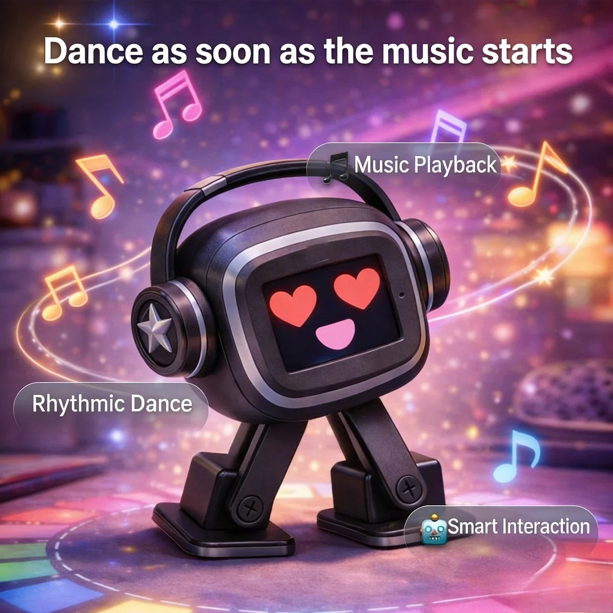 AI Robot | Smart Chatbot Toy,Emotional Interaction,Singing and Dancing, Voice Control, Companion, Holiday Gifts FLIPSTYLEZLLC