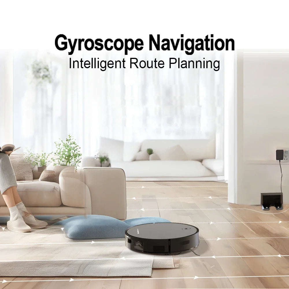 Robot Vacuum Cleaner Combo and Mop 6000PA Strong Suction  Robotic App& Remote Control Self-Charging Smart Mapping for Pet Hair FLIPSTYLEZLLC