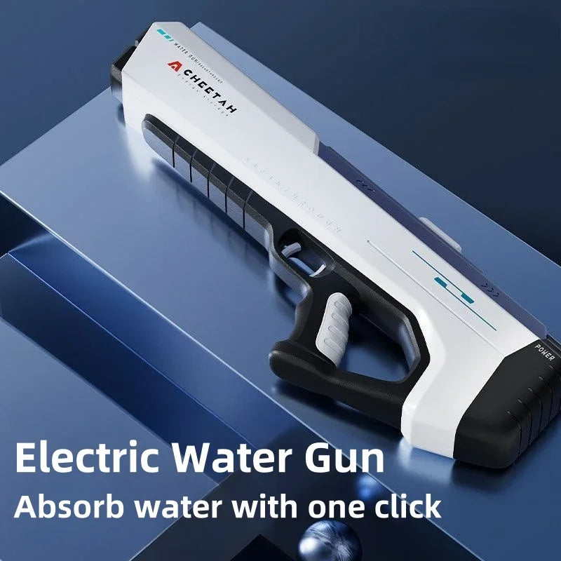 Automatically Absorb Water High Pressure Electric Water Gun Toys for Adult Summer Outdoor Pool Fight Game Children Watergun Gift