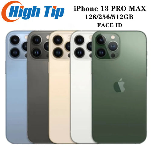 (Refurbished) Original iPhone 13 Pro Max Unlocked 128GB 256GB 512GB ROM A15 IOS Face ID NFC  6.7" iphone 13 pro max 5G Cell Phone Zara-Craft