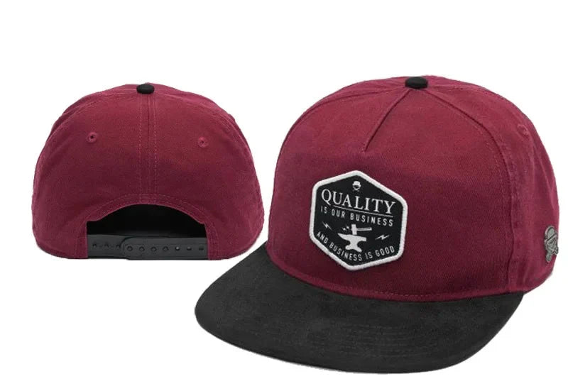 Skull Hand Snapback Hat – Flat Bill Adjustable Baseball Cap FitiqueFit
