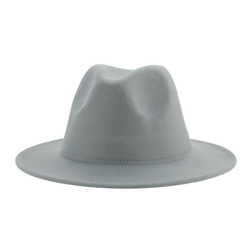 Modern Hats For Women Fedoras Winter Women Hats Simple Classic Hat Wedding Lady Retro Wide Brim Floppy Hat Men Fedora Hat Fashionable Classic Wide Brim Hat For Summer Dress Hats Stevvex