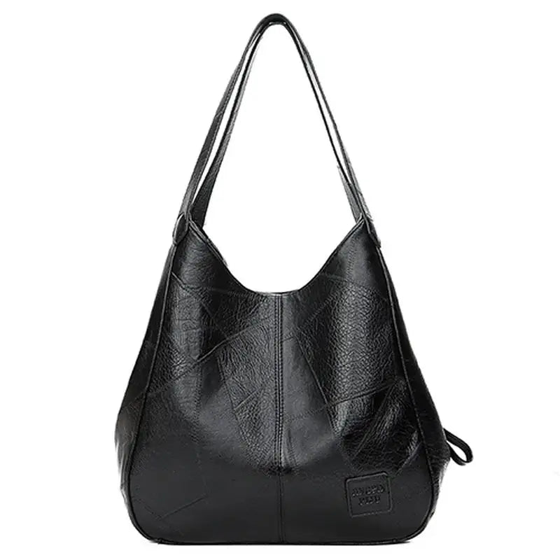 Vintage Leather Large Capacity Handbags Shoulder Bags Handbags Crossbody Ladies Hand Bags Pi-Mart