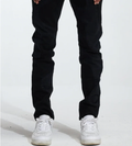 CRYSP DENIM Jeans Black Stacked 1000 Degree