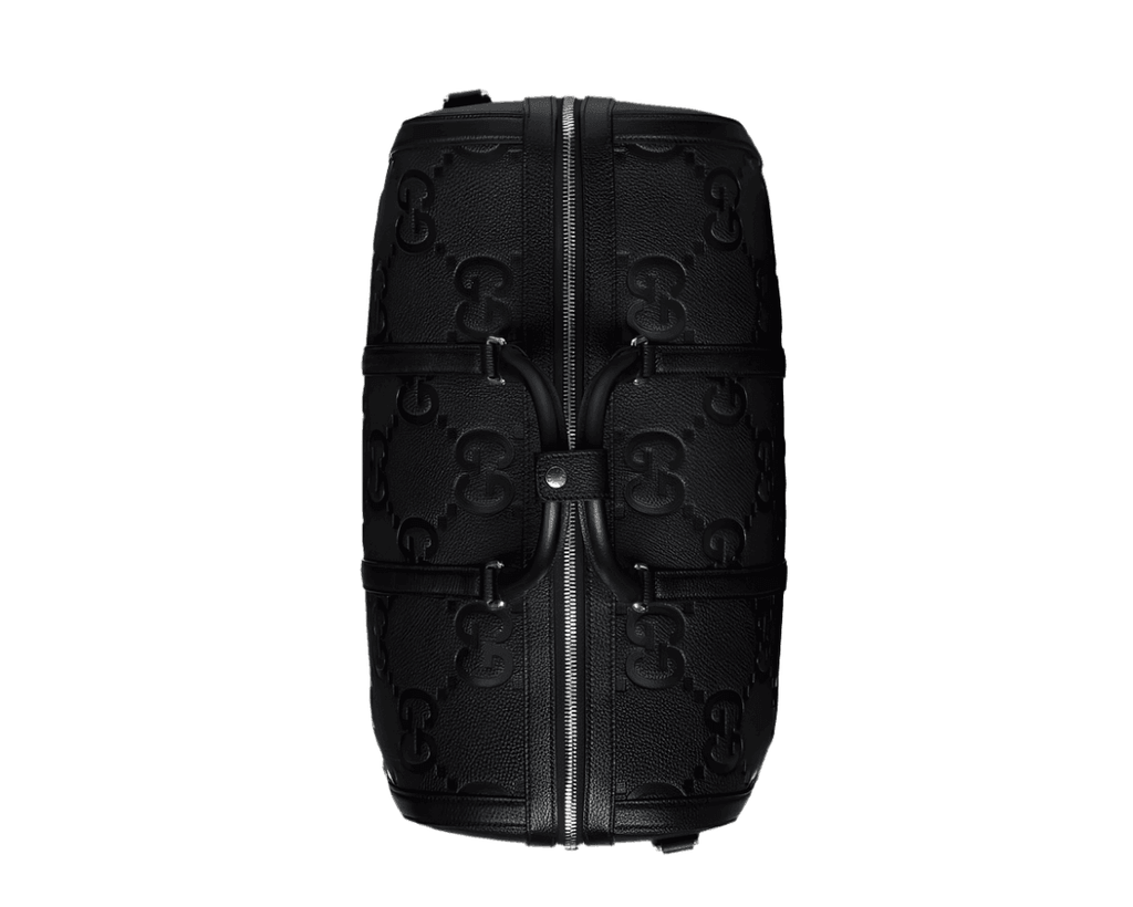Gucci Duffle Bag Jumbo GG Embossed Leather Small Banlieue91