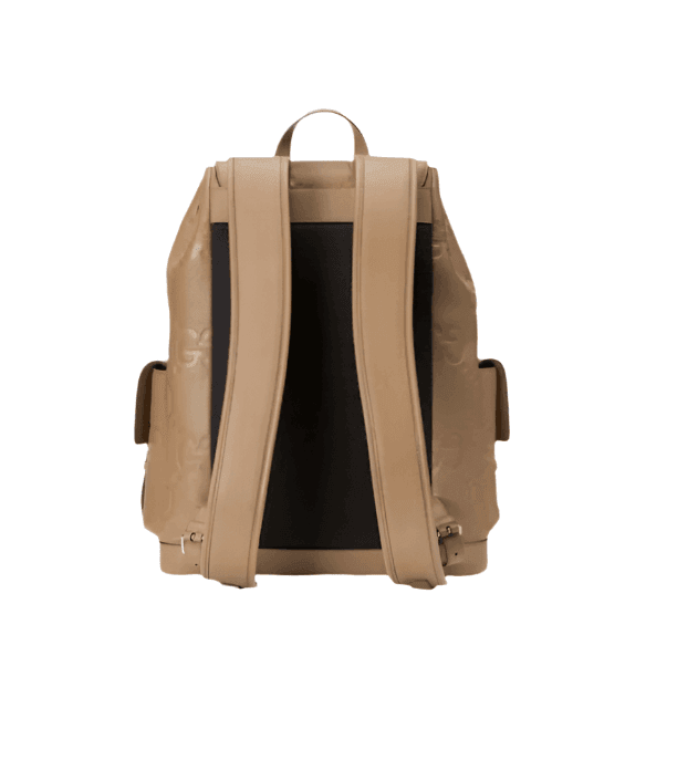 Gucci Jumbo GG Backpack Taupe Banlieue91