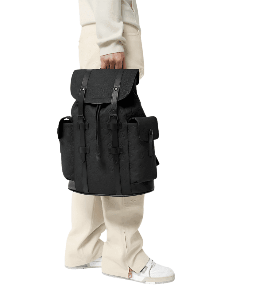 Louis Vuitton X Christopher MM Black Men's backpack Banlieue91