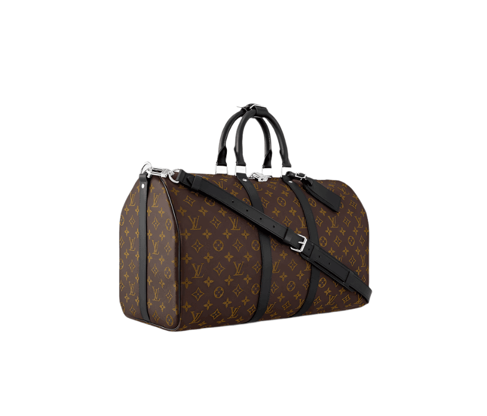 Louis-Vuitton Monogram Macasar Edition Keepall 55 Bandouliere Banlieue91