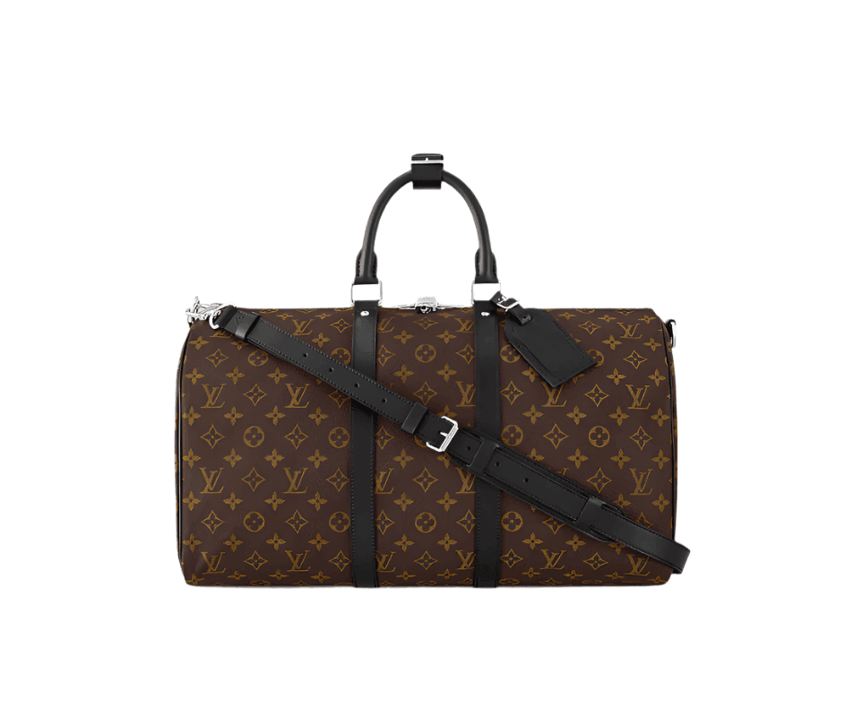 Louis-Vuitton Monogram Macasar Edition Keepall 55 Bandouliere Banlieue91