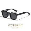 CATERSIDE Retro Punk Men Sunglasses Frame Square Travel Party Business Festival