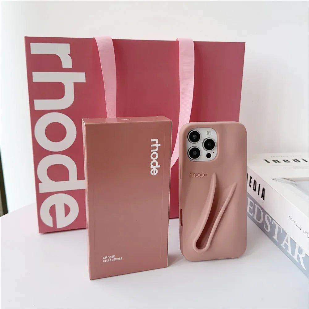 Set Gift Shopping Bag Rhode Phone Case For iPhone