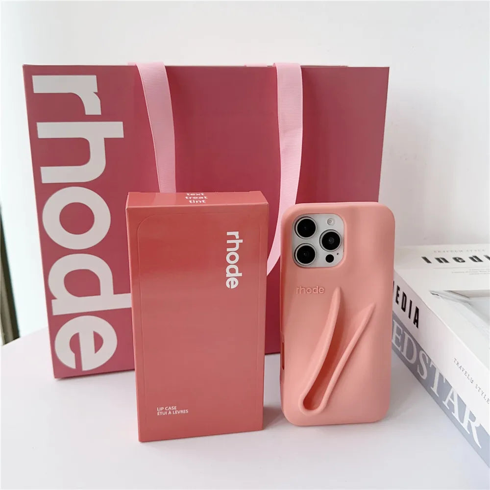 Set Gift Shopping Bag Rhode Phone Case For iPhone
