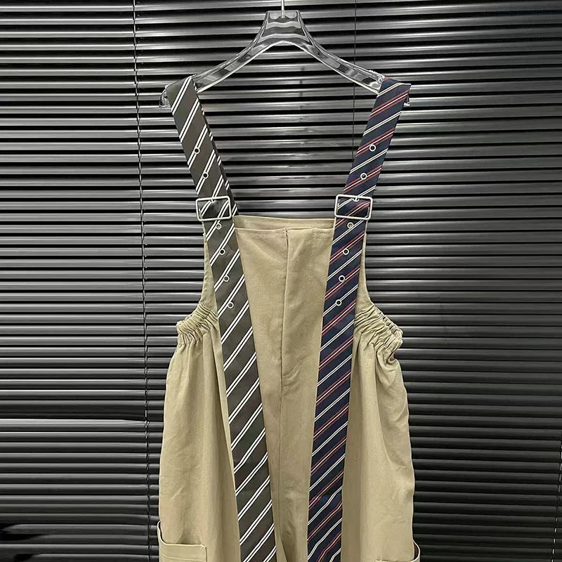Executive Street Suspender Jumpsuit