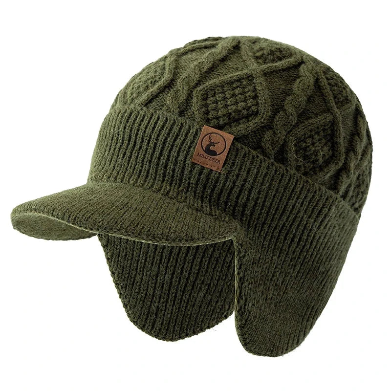 Unisex Winter Hat – Plush Fur-Lined Earflap Beanie FitiqueFit