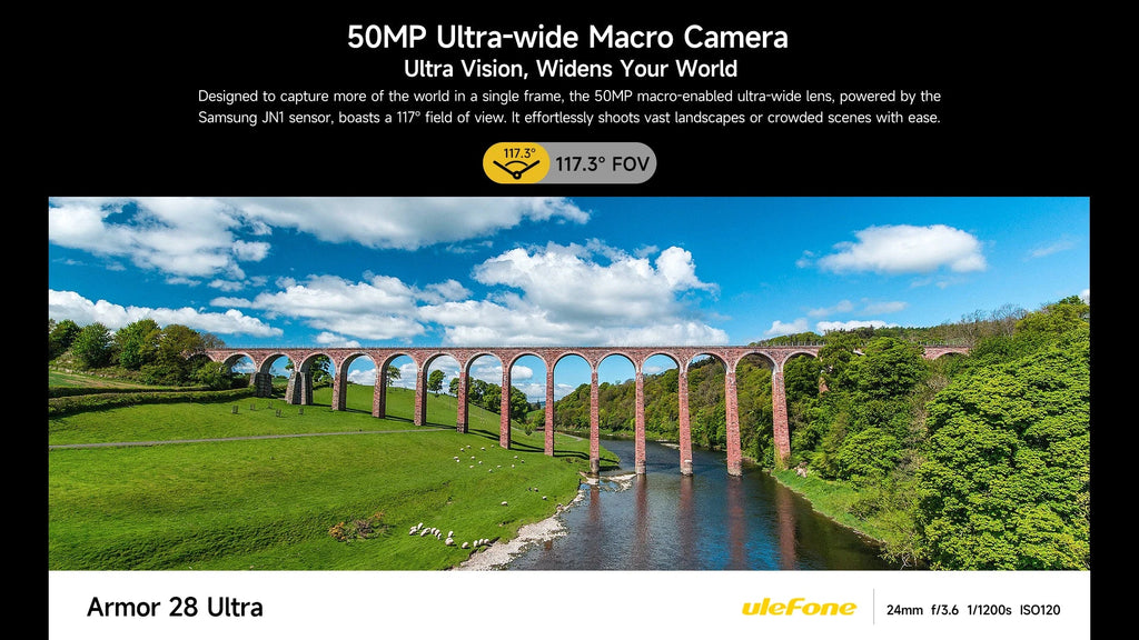 Ulefone Armor 28 Ultra 5G AI Thermal Imaging Rugged Phone Dimensity 9300+ 1TB ROM 32GB RAM Android Smartphone