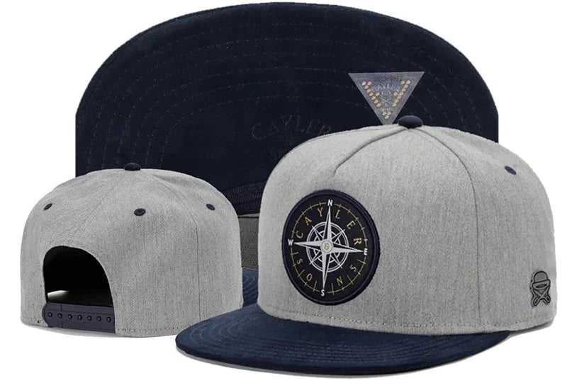 Skull Hand Snapback Hat – Flat Bill Adjustable Baseball Cap FitiqueFit