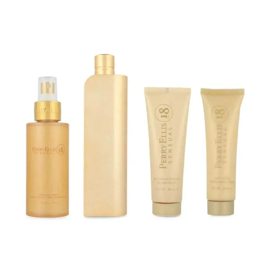 Sensual 18 By Perry Ellis For Women 3Pcs Set EDP Spray
