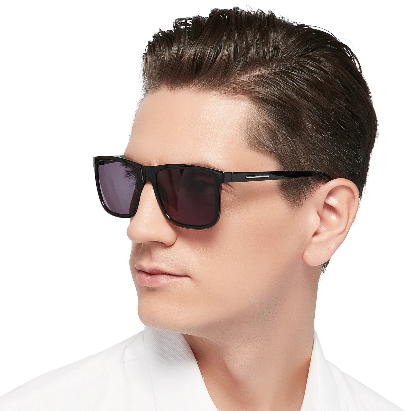 MARE AZZURO Large Square Sunglasses Reading Glasses For Men Optical Eyeglasses Frame Hyperopia Reading Glasses