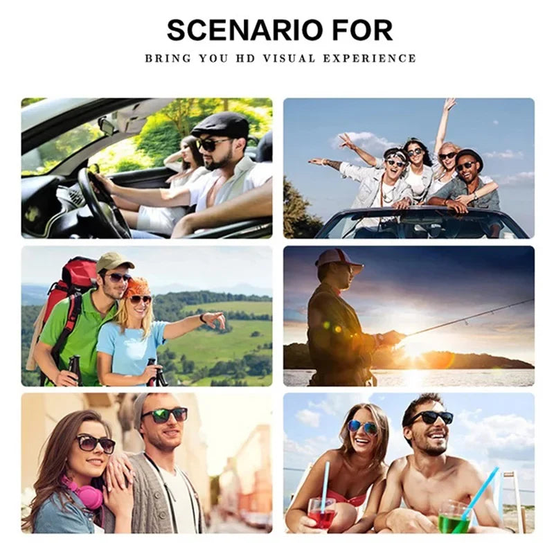 CATERSIDE Retro Punk Men Sunglasses Frame Square Travel Party Business Festival