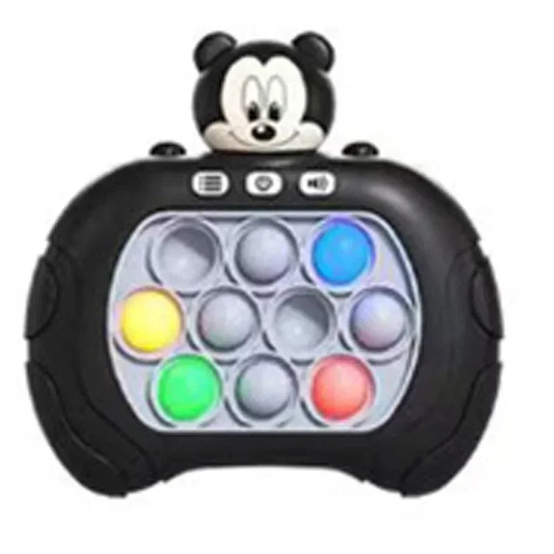New Quick Push Pop It Game - Electronic Bubble Fidget Toy for Adults & Kids, Perfect Anti-Stress Gift with Box