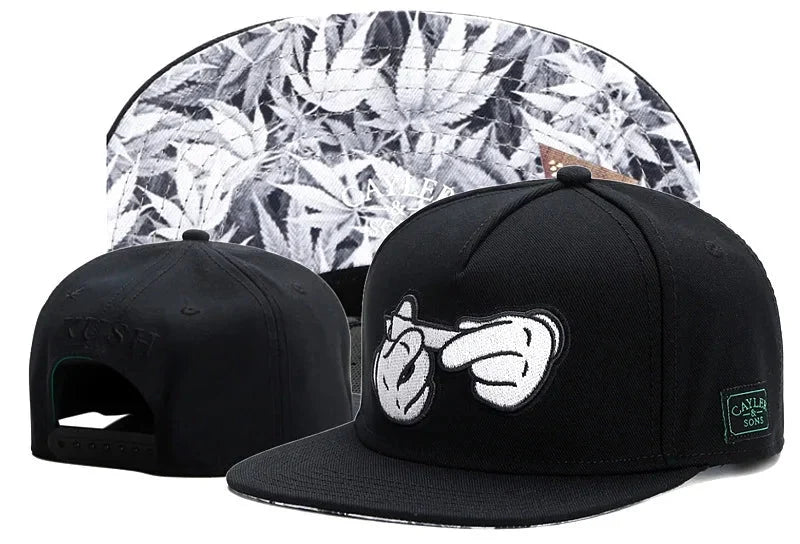 Classic Snapback Hat – Flat Bill Adjustable Baseball Cap FitiqueFit