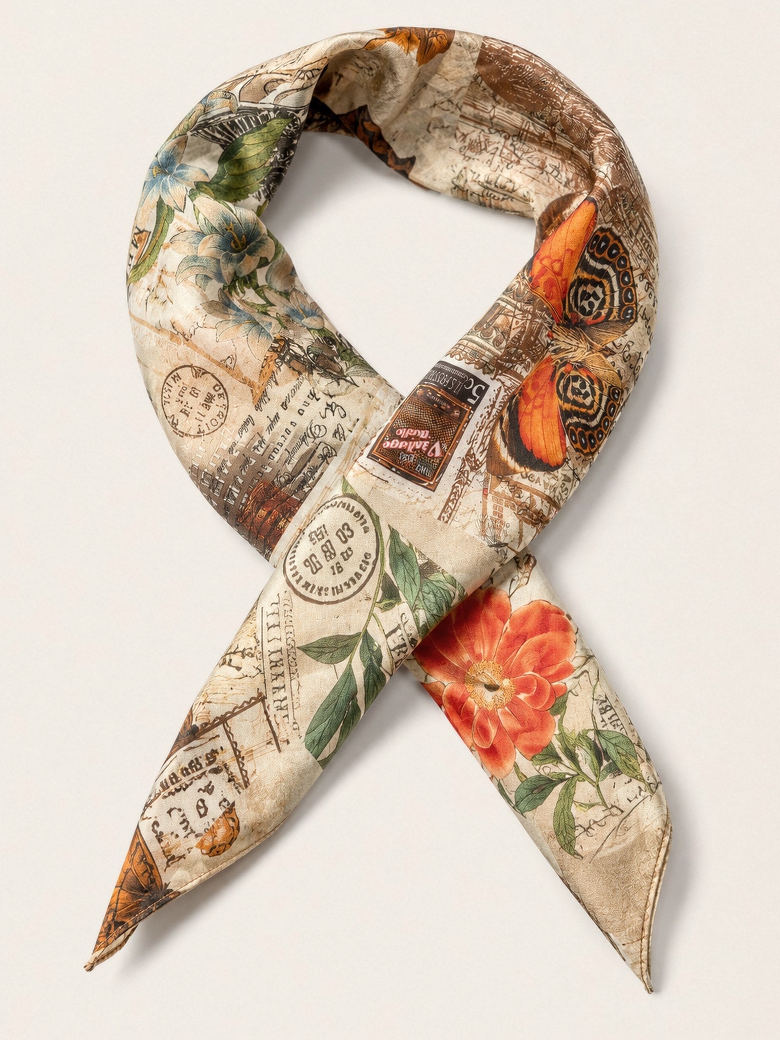 Airy Silk Cotton Everyday Scarf LINTICO