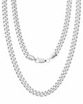 Silver Cuban Link Chain (5mm) RTZN
