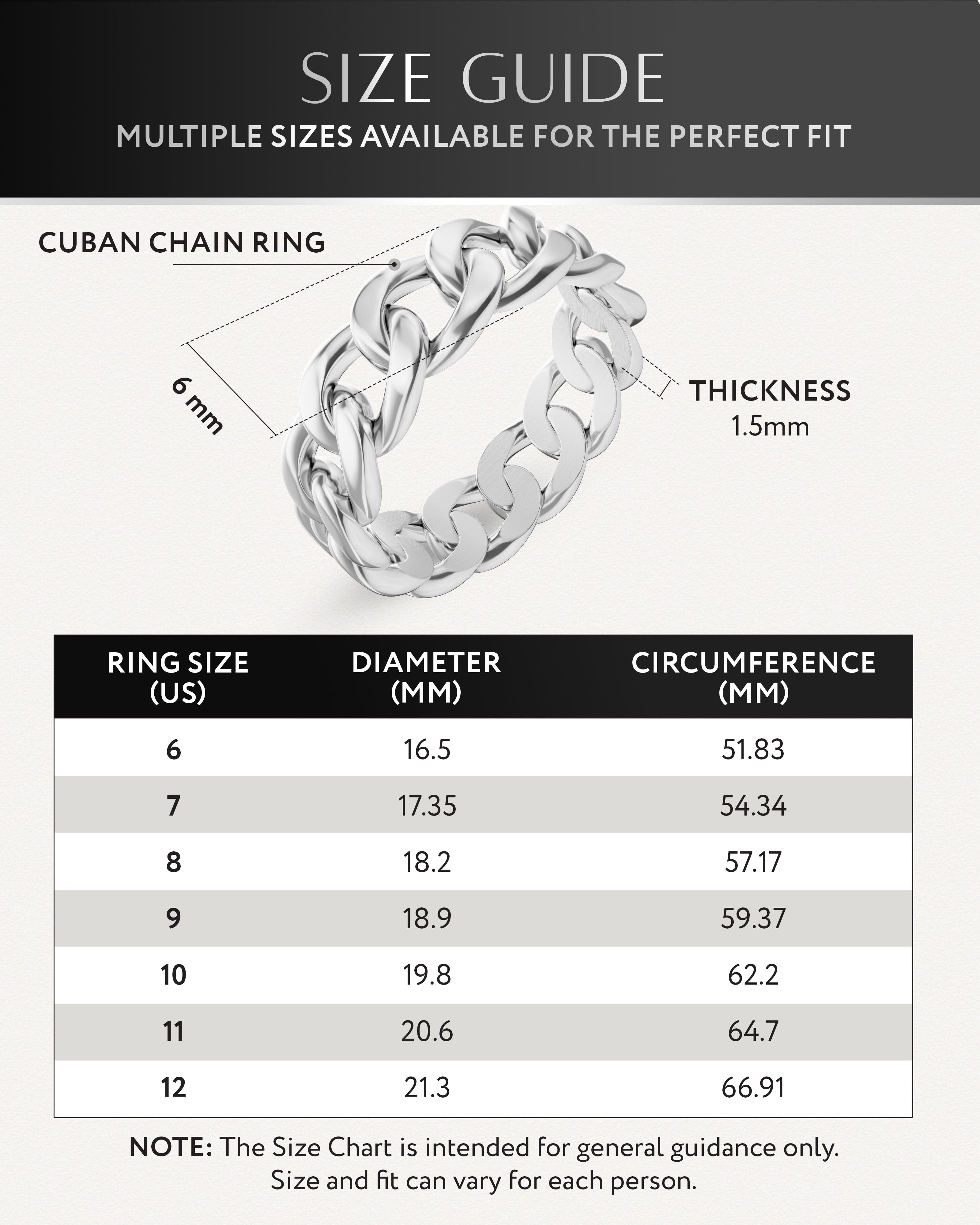 Cuban Link Ring (Silver)