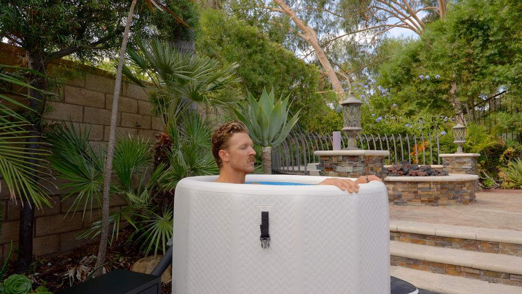 RevX Inflatable Barrel with Inflatable Steps RevX Wellness