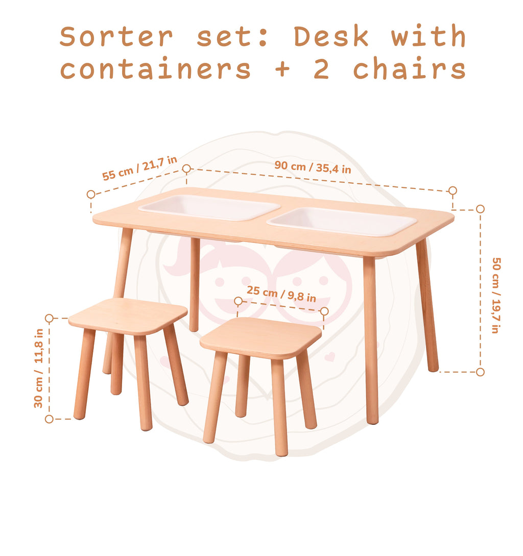 Sensory Table woodandhearts