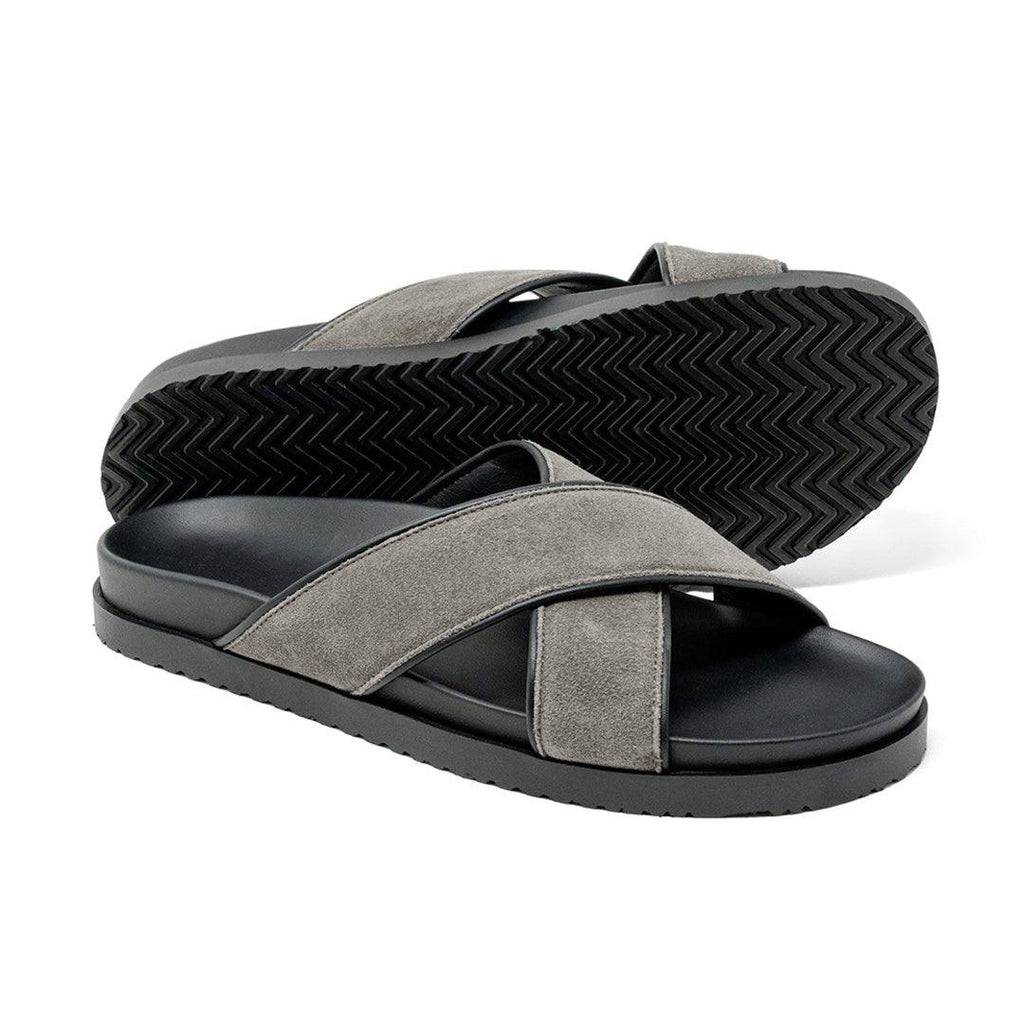 Women's Grigio Amalfi Crossover Sandal Del Toro Shoes