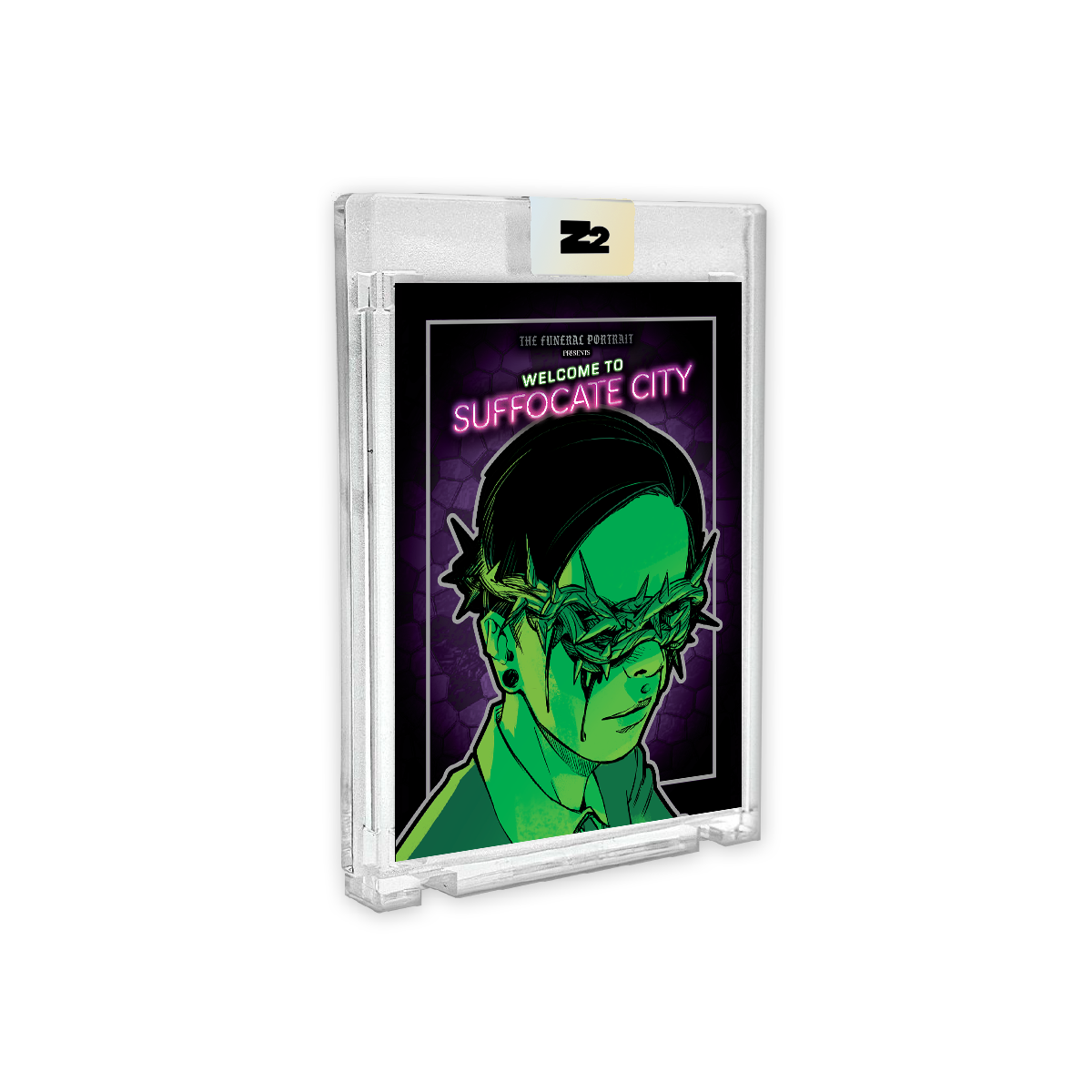 The Funeral Portrait: "The Alien" Trading Card (#2 of 4) Z2 Comics