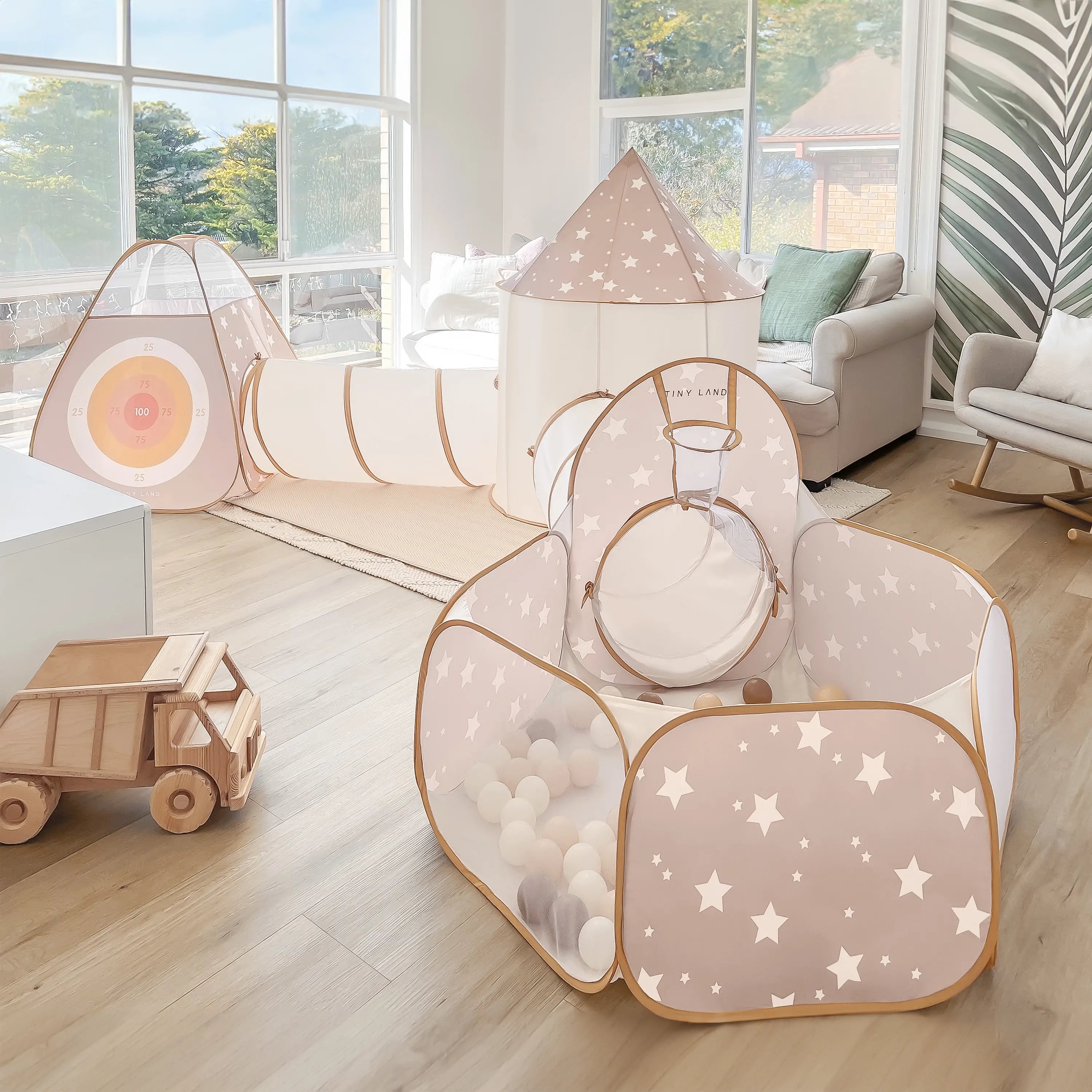 Tiny Land® Discovery 5-in-1 Play Tunnel With no Balls Tiny Land INC