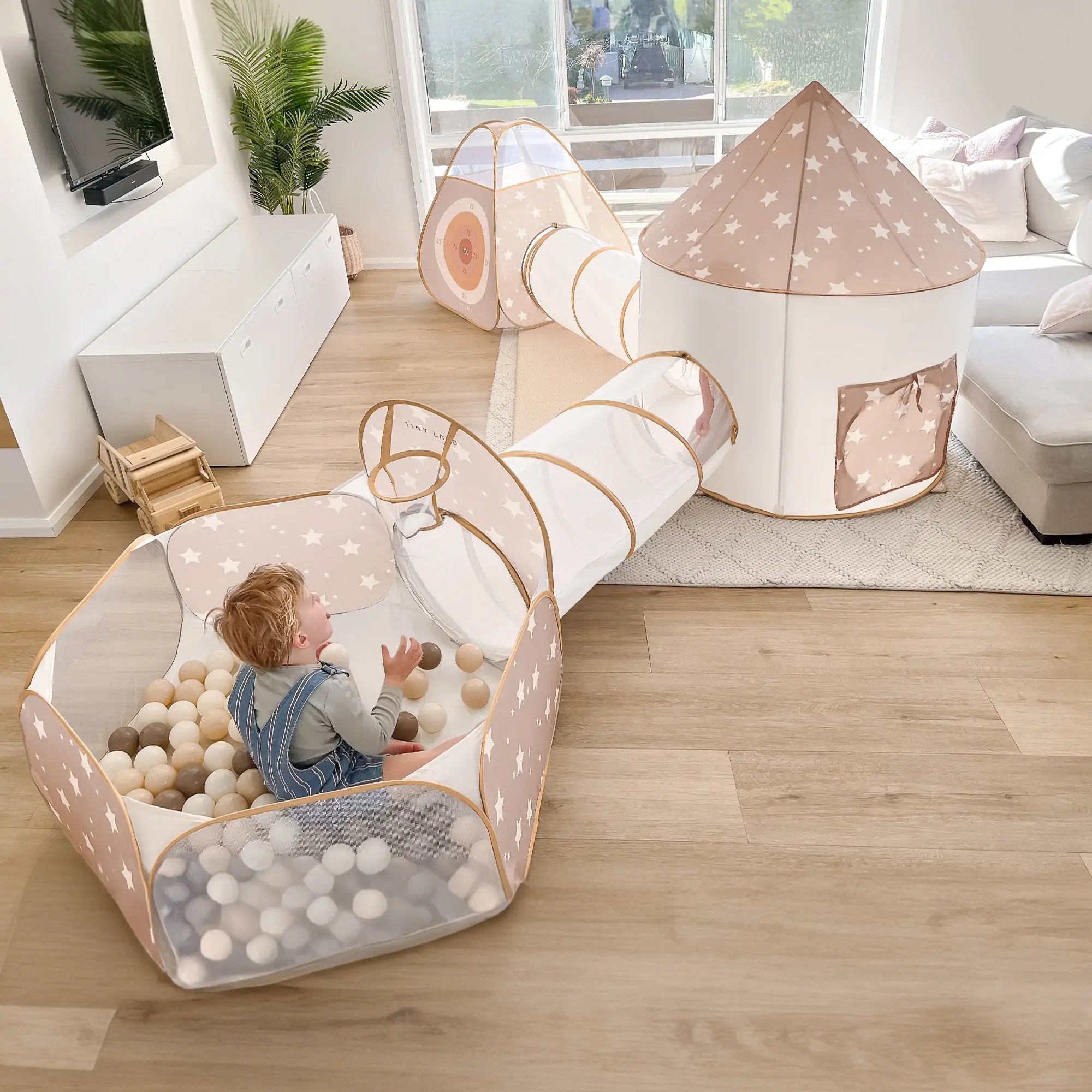 Tiny Land® Discovery 5-in-1 Play Tunnel With no Balls Tiny Land INC