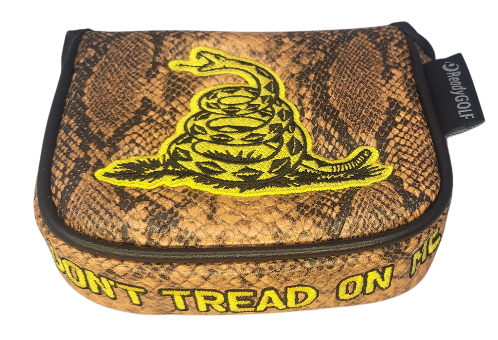 L.A.B. Mezz/Max/OZ Embroidered Center-Shafted Putter Cover by ReadyGOLF - Don't Tread On Me