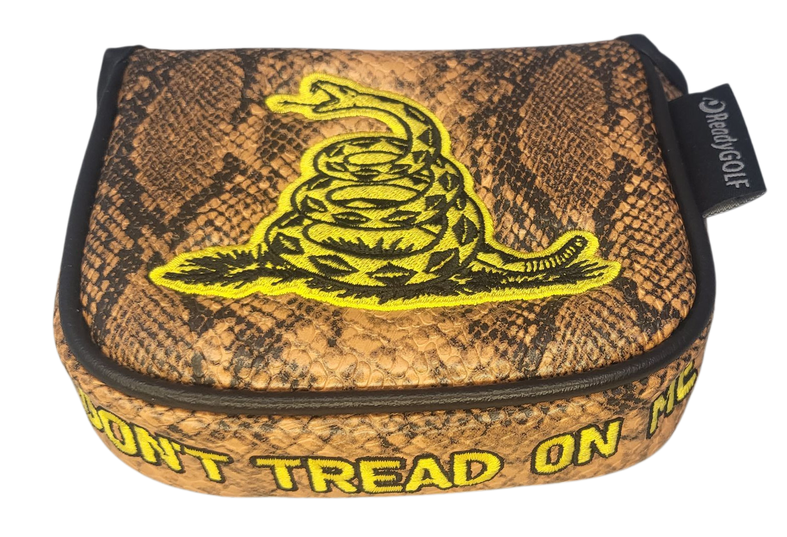 L.A.B. Mezz/Max/OZ Embroidered Center-Shafted Putter Cover by ReadyGOLF - Don't Tread On Me